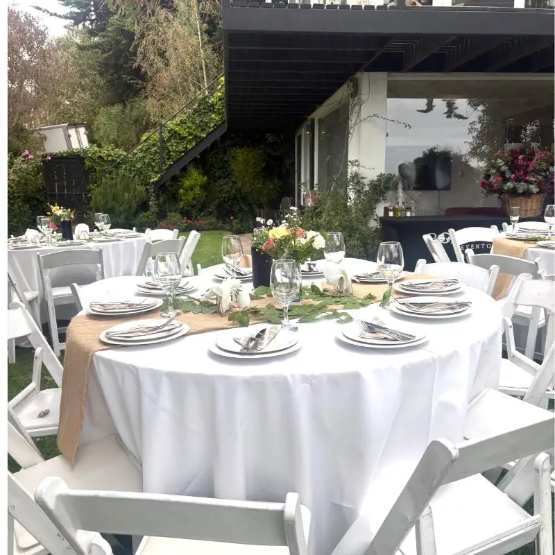 Vajilla y Mobiliario para Eventos Bon Appetit - Banquetería Integral